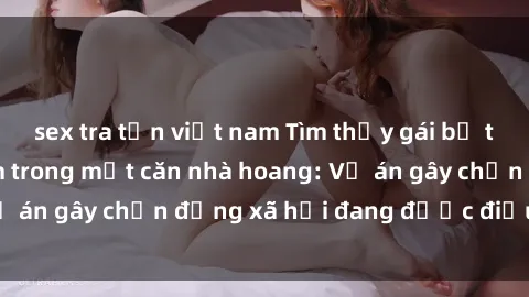 sex tra tấn việt nam Tìm thấy gái bị trói và bị hiếp dâm trong một căn nhà hoang: Vụ án gây chấn động xã hội đang được điều tra vào.